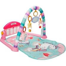 Odea Babycim Pembe Piyanolu Oyun Halısı