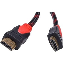 Odea Alfais 4403 HDMI Kablosu 1.4b 3D HDMI Kablosu, Siyah, 30 cm