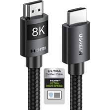 Odea Ugreen 8k HDMI 2.1 Kablo 3D Earc Hdcp 2.2/2.3 Pc Için Ps5/ps4 Soundbar Hdtv(5m)