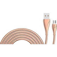 Odea LS28 Micro USB Kablo Rose Gold