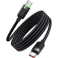 Odea Mcdodo CA-2000 60W Usb-C To Usb-C Manyetik Sarilabilir Kablo - 1.2 M, Siyah
