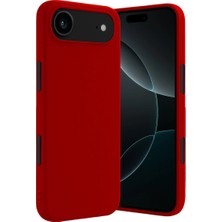 Vintessy iPhone 17 Air First Silikon - Kırmızı