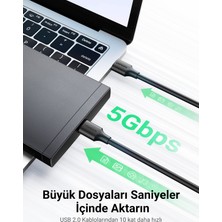 Odea Ugreen USB 3.0 USB To USB Data Kablosu, 1 Metre