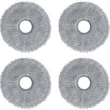 Odea Dreame L10S Ultra / L10 Ultra / L20 Ultra / L10S Pro Ultra Heat / X40 Ultra Complete Için Mikrofiber Silme Bezi, 4 Adet Yedek Parça, Islak Yedek Paspas Bezi Aksesuarı