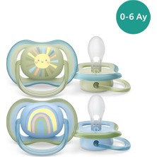 Odea Philips Avent Ultra Air Emzik 0-6 Ay 2'li Erkek SCF085/58, SCF085/58