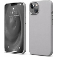 Vintessy iPhone 14 Kılıf First Silikon - Gri