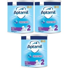 Odea Nutrıcıa Aptamil Prosyneo Bebek Sütü 400GR No:2 (6-12 Ay) (3 Lü Set)
