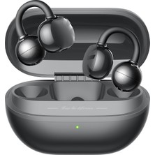 Odea Soundpeats Pop Clip Open-Ear Enc Ows Bluetooth 5.4 Kablosuz Kulaklık Siyah