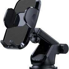 Odea Jouis Telefon Tutucu Araç Otomatik Klipsli Araba Telefon Tutucu Ayarlanabilir Cam ve Torpido Için Yüksek Kalite Tutucu