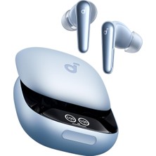 Odea Soundcore By Anker Liberty 4 Pro, Bluetooth 5.4, Ipx5 Suya Dayanıklı, Aktif Gürültü Önleme (Anc), True Wriless Stereo (Tws), Tek Şarjla 10 Saat Pil Ömrü, Mat Mavi