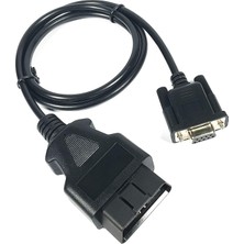 Odea Hannah Db9 - Obd2 Kablosu, RS232 Dişi Port Obdıı 16 Pin Erkek Adaptör, Teşhis Uzatma Kablosu, Dönüştürücü/ara Bağlantı Kablosu