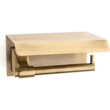 Odea System Borderlıne Kapaklı Tuvalet Kağıtlığı Antik Renk 85X118X170 mm