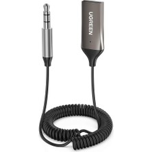 Odea Ugreen Mikrofonlu 3.5 mm Aux Bluetooth 5.3 Alıcı Adaptör Araç Kiti