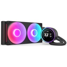 Odea Nzxt Kraken Elite 280 Rgb - Aıo Cpu Sıvı Soğutucu - 280MM Radyatör - F280 Rgb Çekirdek Fan - Özelleştirilebilir 2,72" IPS LCD Türbin Pompası - Intel® Lga 1700, 1200/115X, 1851 - Amd® Am5, Am4 - Siyah