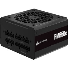 Odea Corsair RM850E (2023) Tam Modüler, Düşük Gürültülü Atx Güç Kaynağı - 3.0 ve Pcıe 5.0 Uyumlu - 105°C Kondansatörler - 80 Plus Altın Verimliliği - Modern Bekleme Desteği - Siyah