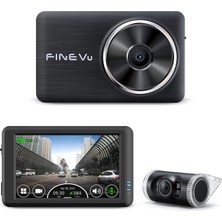 Odea Finevu LX2000 Fullhd 2 Kameralı IPS Dokunmatik Kod Ekranlı Gps+Adas Plus Hdr Araç Kamerası