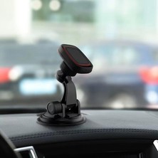 Odea Apera GA74 Mıknatıslı Araç Telefon Tutucu Vakumlu 360° Rotasyon Ayarlanabilir Gövde