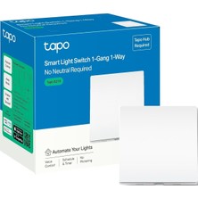Odea Tapo S210, Akıllı Işık Anahtarı, Uzaktan Kumanda, Aletsiz Pil Değiştirme, Nötr Gerekmez, Tüm Ampullerle Uyumlu, Alexa ve Google Home ile Çalışır, Tapo Hub Gereklidir Ayrıca Satılır