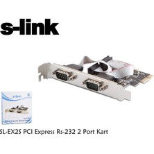 Odea S-Link SL-EX2S Pcı Express RS-232 2 Port Kart
