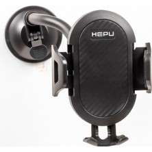 Odea Hepu HP-A12 Uzun Kollu Araç Içi Telefon Tutucu Güçlü Vantuzlu Ayarlanabilir Esnek Kol 360° Dönebilen Başlık