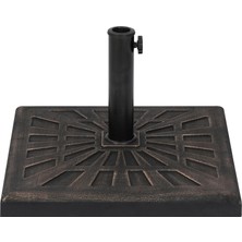 Odea Island Umbrella NU6891 19 kg Reçine Şemsiye Tabanı, Bronz
