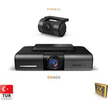 Odea Finevu GX400 Qhd 2k Wi-Fi Türkçe 2 Kameralı Araç Kamerası