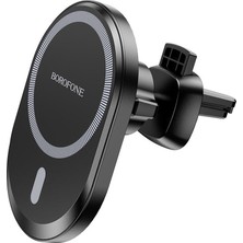 Odea Borofone Profesyonel Araç Içi Telefon Tutucu iPhone Uyumlu Araç Havalandırmasına Uygulanır Kullanımı Kolay Güçlü Manyetik Tutucu BH71