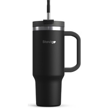Odea Stevig 2 Moods Tuck-In Tumbler Sızdırmaz Çelik Termos 900 Mililitre Black ST-236