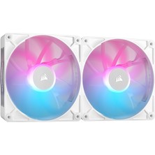 Odea Corsaır Icue Lınk RX140 Rgb 140MM Fan Ikili Paket + Icue Link Hub - Beyaz (CO-9051024-WW)