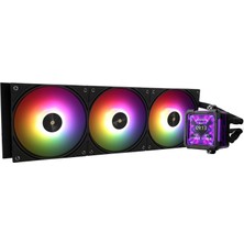 Odea Thermalright FW360 Pro Siyah Argb Aıo Cpu Masaüstü Için Sıvı Soğutucu - 2000RPM Pwm Fanlar, 2.73 LCD Ekranlı, Am4/am5 ve Intel LGA1150/1151/1200/2011/1700/1851 Için