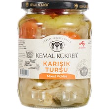 Odea Kemal Kükrer Karışık Turşu Cam Kavanoz 680 gr