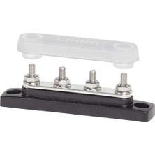 Odea Blue Sea Systems 2315 100 Amp Mini Toplama Rayı, 4 Perçinli ve Bir Kapaklı
