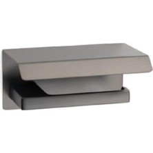 Odea System Flat Kapaklı Tuvalet Kağıtlığı Füme Renk 118X85X170 mm