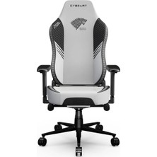 Odea Cybeart Game Of Thrones House Stark Pu Deri 4d Hafızalı Yastık Ergonomik Oyuncu Koltuğu Gri