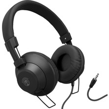 Odea Hypergear V50 Kablolu Kulaküstü Kulaklık, Siyah