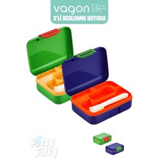 Odea Vagonlife 2’li Beslenme Kutusu (Seçtiğiniz Renkte 2 Adet Gönderilir)