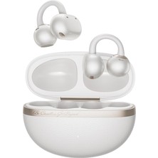 Odea Qcy Crossky C50 Kulakiçi Klipsli Açık Kulak Kablosuz Bluetooth 6.0 Kulaklık, 4 Mikrofonlu Kulaklık, 35H Çalma Süresi Kulak Manşeti, Koşu/incelik Için Rahat, Ipx5 Su Geçirmez, Ultra Hafif