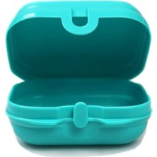 Odea Tupperware To Go Mini-Twin Açık Turkuaz Ekmek Kutusu Boyut 1