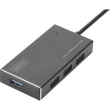 Odea Digitus DA-70240 USB 3.0 4 Port USB Çoklayıcı Mat Siyah