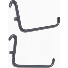 Odea Ikea Skadis Kanca Gri / 2'li Paket 303.216.41