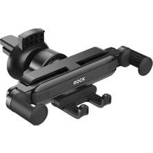 Odea Rock Universal Gravity Air Outlet Araç Tutucu, Siyah