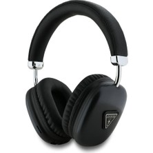 Odea Cg Mobıle Guess Bluetooth 5.3 Kulak Üstü Kulaklık, Metalik Üçgen Logolu (Siyah)