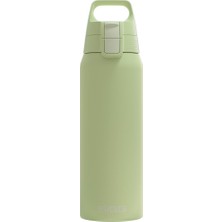 Odea Sıgg - Yalıtımlı Içecek Şişesi – Shield Therm One Eco Green – Gazlı Içecekler Için Uygundur – Sızdırmaz, Bulaşık Makinesinde Yıkanabilir – Bpa Içermez –%90 Geri Dönüştürülmüş Paslanmaz Çelik – Yeşil