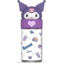 Odea Netavantaj Lisanslı Kawaii Kuromi Silikon Cam Şişe