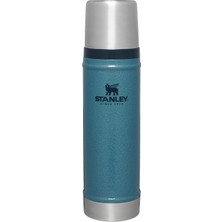 Odea Stanley Classic Legendary Vakumlu Termos 0.60 Litre - Mavi (Hammertone Lake) | Paslanmaz Çelik