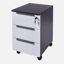 Odea Ofisimi Tidy Standart Hareketli Keson (Antrasit/lake Beyaz)