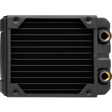 Odea Corsair Hydro x Serisi, Xr5 120 mm Radyatör (Tekli 120 mm Fan Sabitlemeleri, Kolay Kurulum, Yüksek Kaliteli Poliüretan Kaplama, Entegre Vida Kılavuzları) Siyah