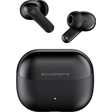 Odea Soundpeats Q3 Pro Hibrit Anc Enc Tws Bluetooth 6.0 Kablosuz Kulak Içi Kulaklık Siyah