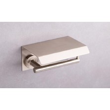 Odea System Hoop Kapaklı Tuvalet Kağıtlığı Saten Renk 87X104X156 mm