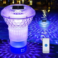 Odea Greentech Güneş Enerjili, Klor Hazneli, Kumandalı Havuz LED Aydınlatma 1 ADET/GT-PL01